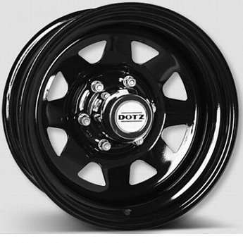 Al disk 6x15 DOTZ DAKAR DARK 5/139,7/110 ET 0 Alcar