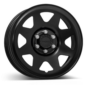 Al disk 7x17 DOTZ 4X4 DAKAR HD BLACK 6/120/74,5 ET44 Alcar