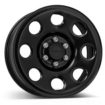 Al disk 8x18 DOTZ 4X4 OUTLAND BLACK 6/130/84 ET45 Alcar