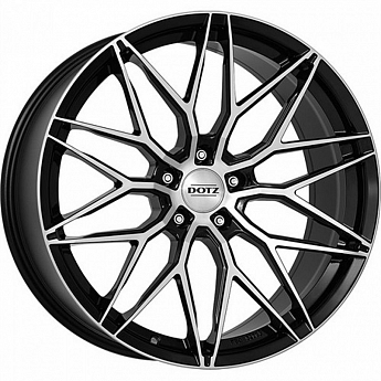Al disk 8x18 DOTZ SUZUKA DARK 5/108/70,1 ET 45 Alcar