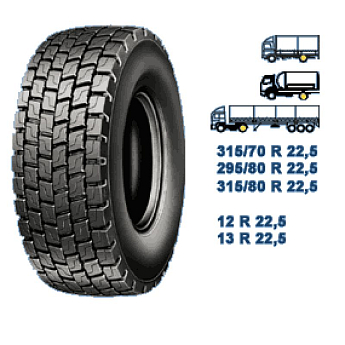 315/70R22,5 K203 Plus KALT Standard M+S 3PMSF