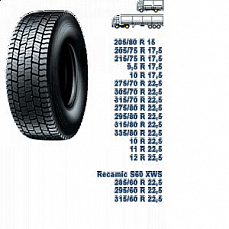 315/60R22,5 XWS s60 Recamic