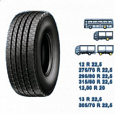 295/80R22,5 XZE2 Recamic